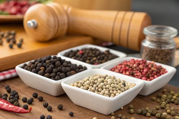 Peppercorn varieties